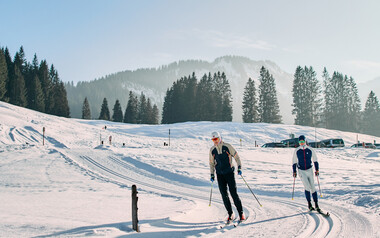 Langlauf Schwarzwasserloipe | © Kleinwalsertal