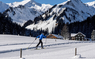 Langlauf Steinbockloipe | © Kleinwalsertal