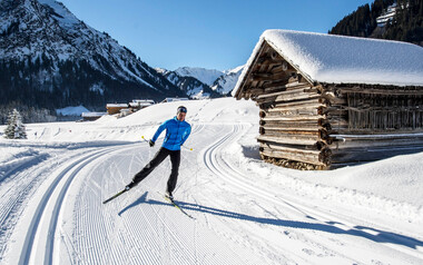 Langlauf Steinbockloipe | © Kleinwalsertal