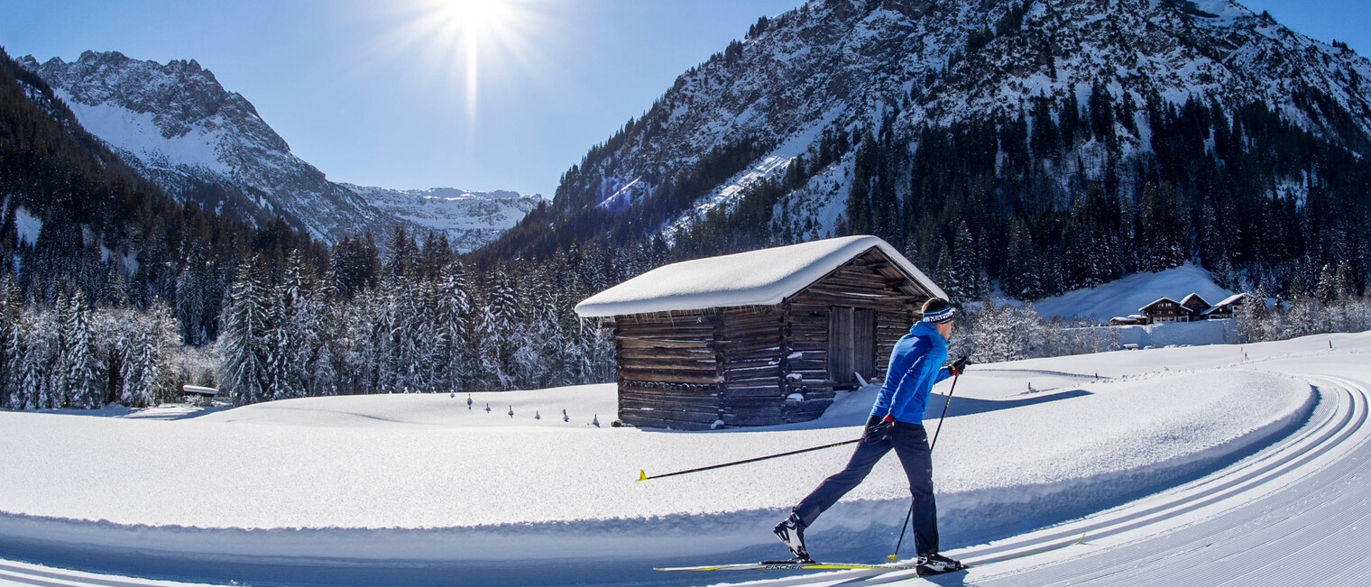 Langlauf Steinbockloipe | © Kleinwalsertal