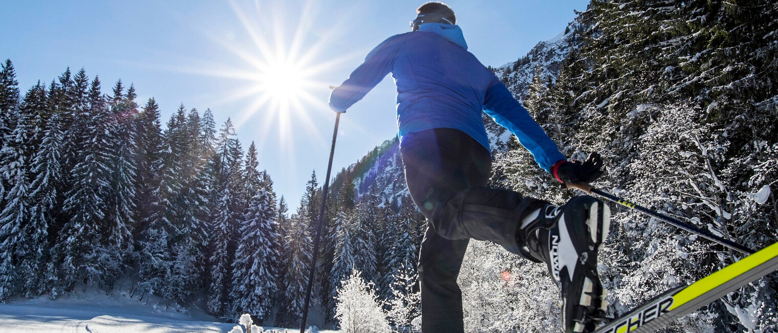 Langlauf Steinbockloipe | © Kleinwalsertal Tourismus eGen