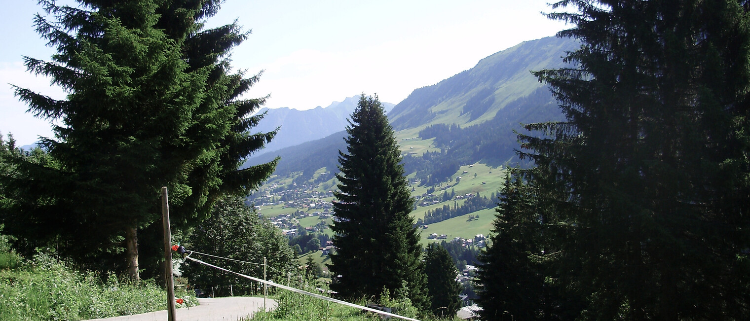 Blick auf die Orte | © Kleinwalsertal Tourismus eGen | Fotograf: Antje Pabst Blick auf die Orte | © Kleinwalsertal Tourismus eGen | Fotograf: Antje Pabst