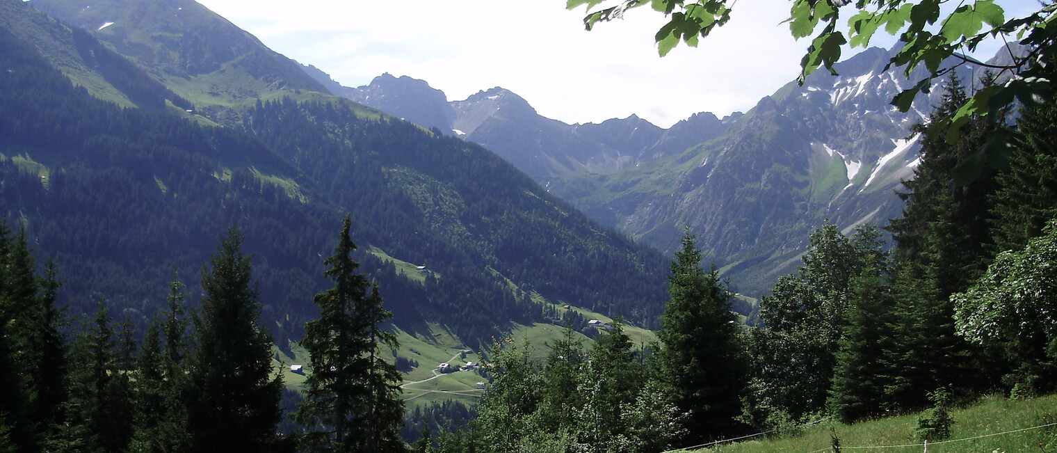 Bergpanorama | © Kleinwalsertal Tourismus eGen | Fotograf: Antje Pabst Bergpanorama | © Kleinwalsertal Tourismus eGen | Fotograf: Antje Pabst