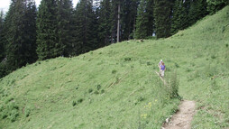Wandern beim Walmendingerhorn | © Kleinwalsertal Tourismus eGen | Fotograf: Antje Pabst Wandern beim Walmendingerhorn | © Kleinwalsertal Tourismus eGen | Fotograf: Antje Pabst