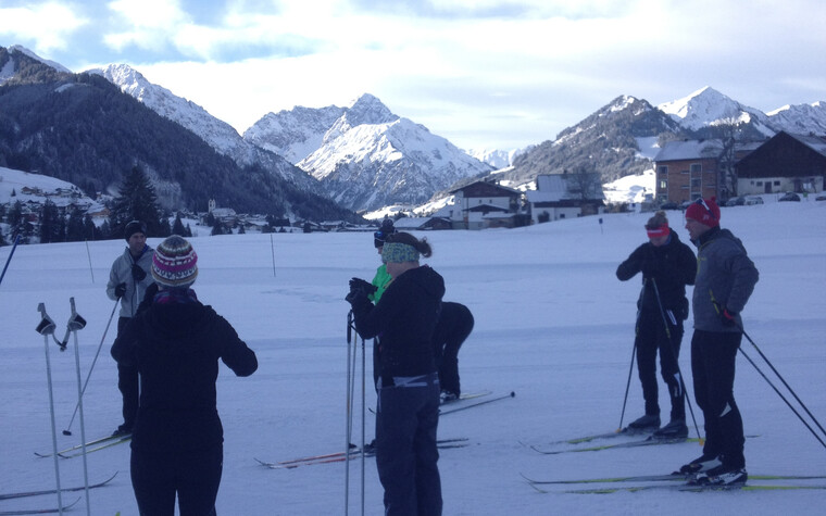 Start der Schwende-Loipe | © Kleinwalsertal Tourismus eGen