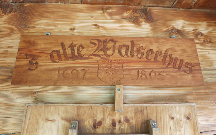 altes Gebäude Walserhus | ©  Kleinwalsertal Tourismus eGen | Fotograf: Antje Pabst