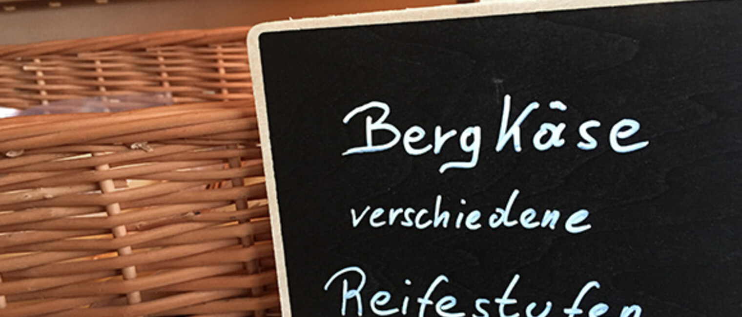 Bergkäse - Reifestufen | © Kleinwalsertal Tourismus eGen Bergkäse - Reifestufen | © Kleinwalsertal Tourismus eGen