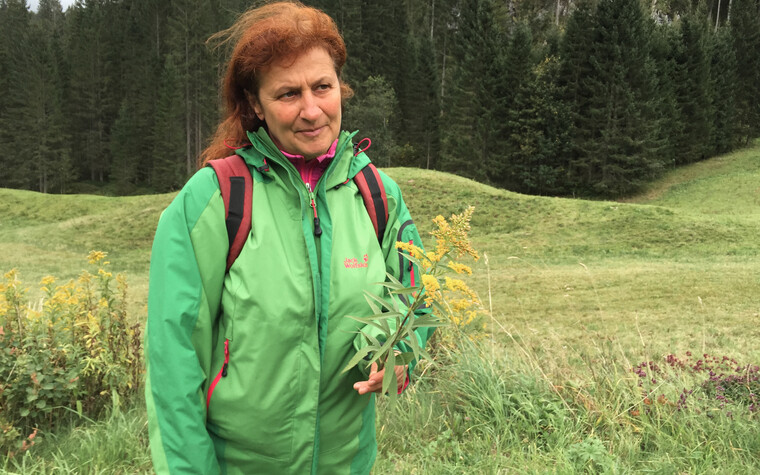 Kräuterfrau Lydia | © Kleinwalsertal Tourismus eGen 