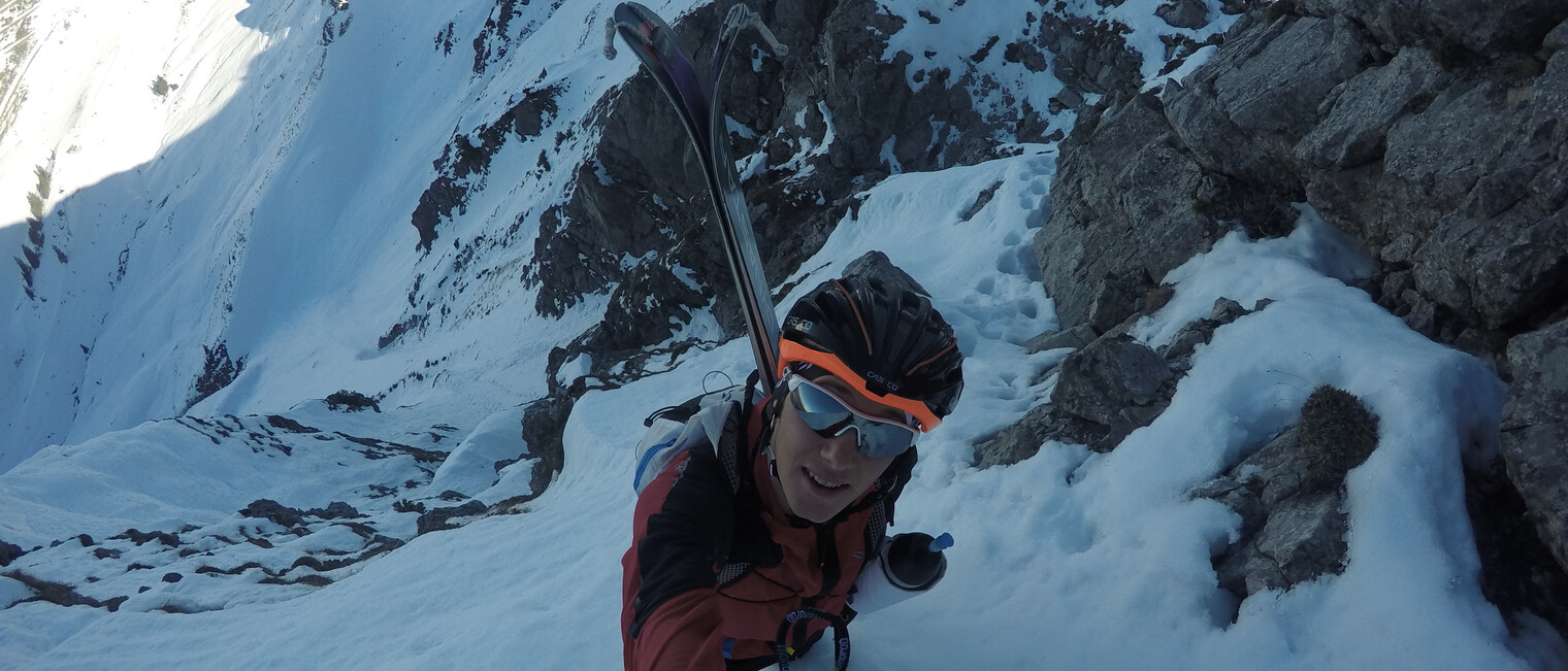 Aufstiegs Selfie - David Kögler | © Kleinwalsertal Tourismus eGen | Fotograf: David Kögler Aufstiegs Selfie - David Kögler | © Kleinwalsertal Tourismus eGen | Fotograf: David Kögler