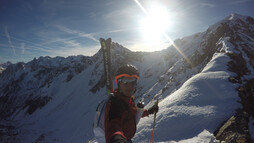 Skibergsteigen im Winter | © Kleinwalsertal Tourismus eGen | Fotograf: David Kögler Skibergsteigen im Winter | © Kleinwalsertal Tourismus eGen | Fotograf: David Kögler