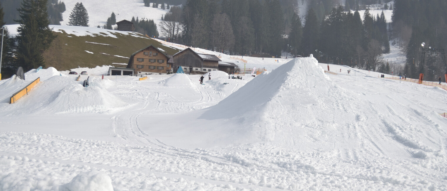 Crystal Ground im Überblick | © Kleinwalsertal Tourismus eGen Crystal Ground im Überblick | © Kleinwalsertal Tourismus eGen