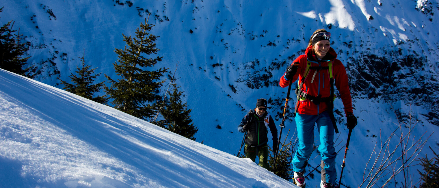 Skitour | © Kleinwalsertal Tourismus eGen | Fotograf: Lukas Rinner