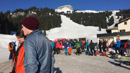 Sammelpunkt bei der Ifenbahn | © Kleinwalsertal Tourismus eGen