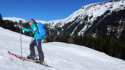 Skitour Richtung Ifen | © Kleinwalsertal Tourismus eGen