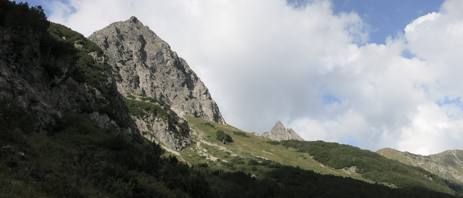 Blick auf die Berge | © Kleinwalsertal Tourismus eGen | Fotograf: Antje Pabst Blick auf die Berge | © Kleinwalsertal Tourismus eGen | Fotograf: Antje Pabst