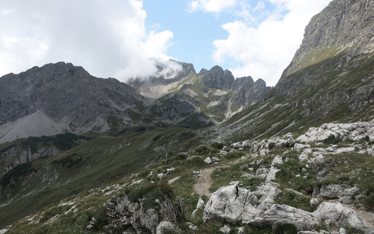 Wanderwege im Kleinwalsertal | © Kleinwalsertal Tourismus eGen | Fotograf:  Antje Pabst