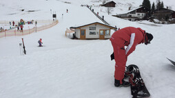 Beginn am Übungshang | © Kleinwalsertal Tourismus eGen Beginn am Übungshang | © Kleinwalsertal Tourismus eGen