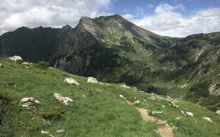 Tour Rund um den Widderstein | © Kleinwalsertal Tourismus eGen | Fotograf: Dominik Berchtold