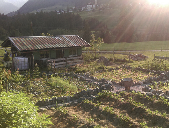 Der Garten im Überblick | © Kleinwalsertal Tourismus eGen | Fotograf: Britta Maier