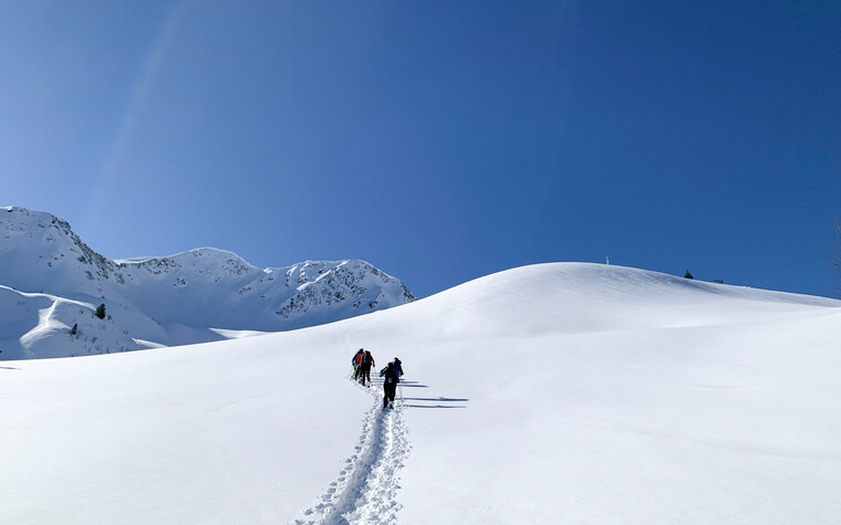 Schneeschuhtour Schwarzwassertal | © Kleinwalsertal Tourismus | Fotograf: Katharina Kleiter 