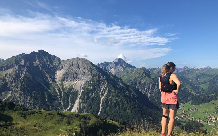 Trailrunning im Kleinwalsertal | © Sarina Berchtold