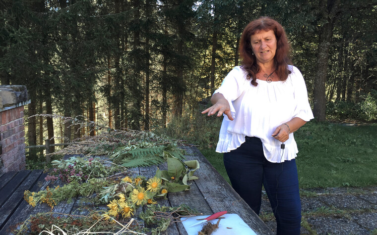 Kräuterfrau Lydia | © Kleinwalsertal Tourismus eGen