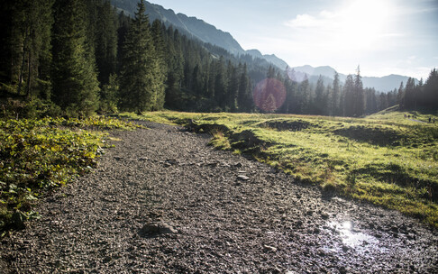 Schwarzwassertal im Herbst | © Kleinwalsertal Tourismus eGen | Fotograf: Andre Tappe