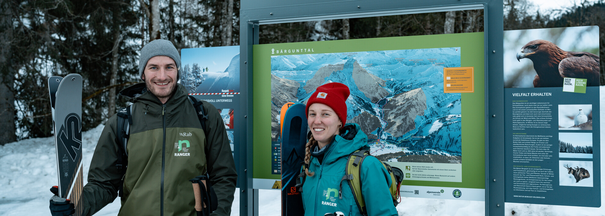 Die Ranger im Kleinwalsertal | © Kleinwalsertal Tourismus eGen | Fotograf: Basti Heckl Die Ranger im Kleinwalsertal | © Kleinwalsertal Tourismus eGen | Fotograf: Basti Heckl