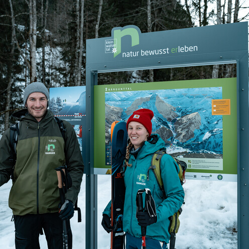 Die Ranger im Kleinwalsertal | © Kleinwalsertal Tourismus eGen | Fotograf: Basti Heckl Die Ranger im Kleinwalsertal | © Kleinwalsertal Tourismus eGen | Fotograf: Basti Heckl