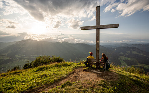 Wandern Kanzelwand Gehrenspitze | © Kleinwalsertal Tourismus eGen | Fotograf: Bastian Morell
