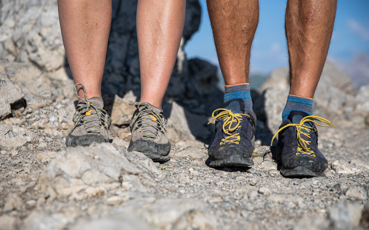 Wanderschuhe | © Kleinwalsertal Tourismus eGen | Fotograf: Bastian Morell