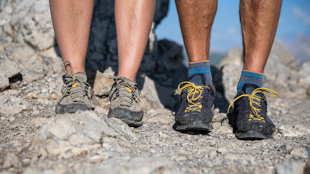 Wanderschuhe | © Kleinwalsertal Tourismus eGen | Fotograf: Bastian Morell Wanderschuhe | © Kleinwalsertal Tourismus eGen | Fotograf: Bastian Morell