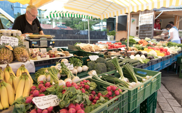Obst und Gemüse vom Bodensee | © Kleinwalsertal Tourismus eGen | Fotograf: Frank Drechsel
