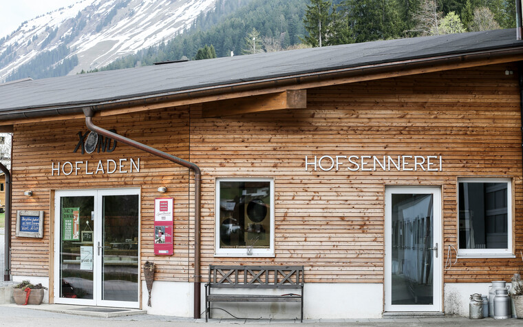 Hofladen Xond in Riezlern | © Kleinwalsertal Tourismus eGen | Fotograf: Frank Drechsel