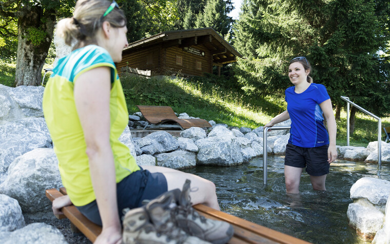 Naturkneippbereich Schwandlift | © Kleinwalsertal Tourismus eGen | Fotograf: Oliver Farys