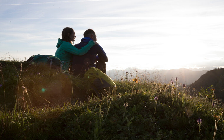Sonnenaufgang - Walmendingerhorn | © Kleinwalsertal Tourismus eGen | Fotograf: Oliver Farys