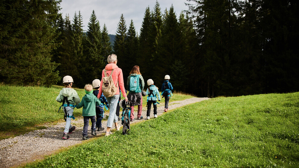 Bergabenteuer | © Kleinwalsertal Tourismus | Fotograf: Oliver Farys Bergabenteuer | © Kleinwalsertal Tourismus | Fotograf: Oliver Farys