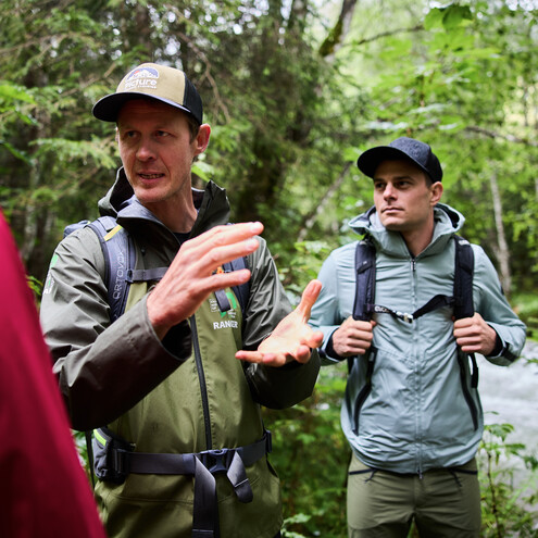 Wissensvermittlung Ranger NBE | © Kleinwalsertal Tourismus | Fotograf: Oliver Farys Wissensvermittlung Ranger NBE | © Kleinwalsertal Tourismus | Fotograf: Oliver Farys