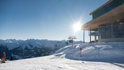 Ifen Bergstation | © Oberstdorf Kleinwalsertal Bergbahnen | Fotograf: Jennifer Tautz Bergstation der Skigondel in Oberstdorf | © Oberstdorf Kleinwalsertal Bergbahnen | Fotograf: Jennifer Tautz