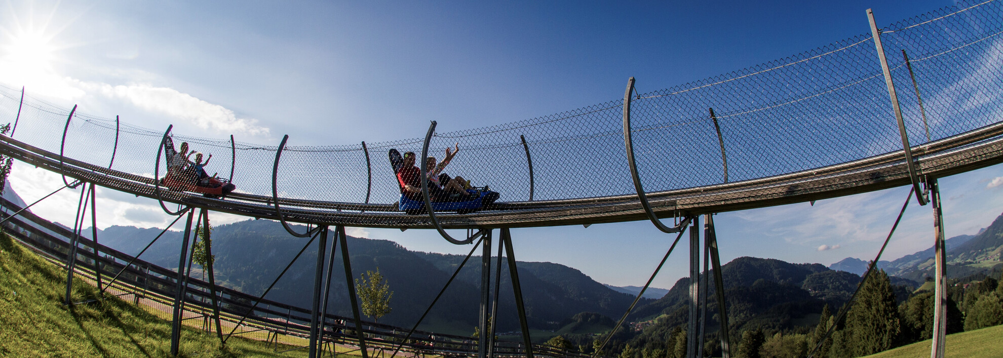 Allgäu coaster im Sommer | © Oberstdorf Kleinwalsertal Bergbahnen Allgäu coaster im Sommer | © Oberstdorf Kleinwalsertal Bergbahnen