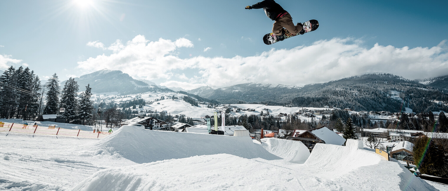 Crystal Ground Snowpark Sprung | © Crystal Ground Snowpark | Fotograf: Stefan Eigner Crystal Ground Snowpark Sprung | © Crystal Ground Snowpark | Fotograf: Stefan Eigner