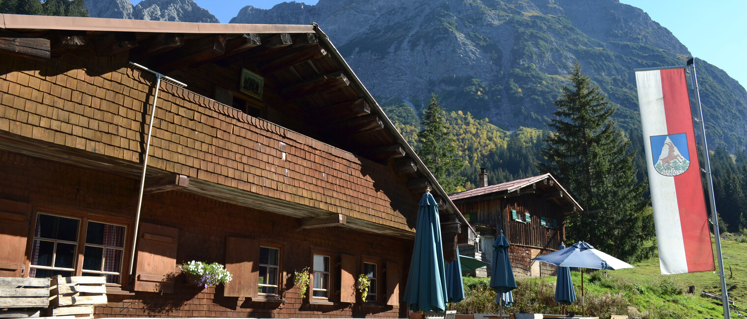 Genusshuette Alpe Widderstein | © Kleinwalsertal Tourismus eGen