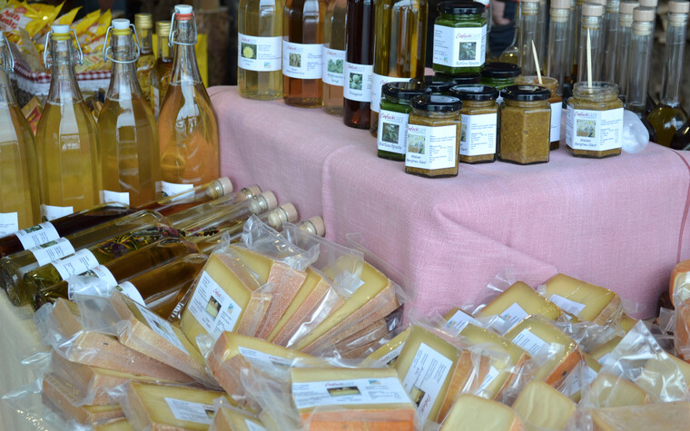 Wochenmarkt im Winter | © Kleinwalsertal Tourismus eGen