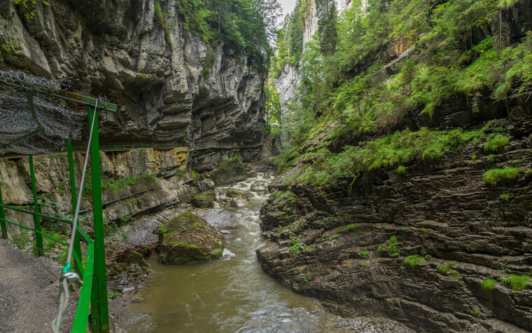 Breitachklamm | © Kleinwalsertal Tourismus | Fotograf: Steffen Berschin