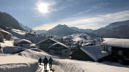 Blick auf den Ifen von Riezlern aus | © Kleinwalsertal Tourismus eGen | Fotograf: Louisa Hieke