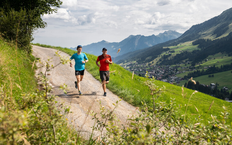 Trailrunning im Kleinwalsertal | © Kleinwalsertal Tourismus eGen| Fotograf: Rupert Mühlbacher