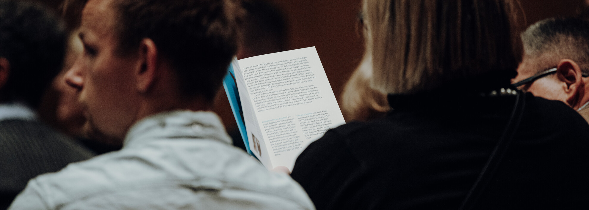 © Kleinwalsertal Tourismus eGen | Fotograf: Philip Herzhoff Literaturfest 2019 | © Kleinwalsertal Tourismus eGen | Fotograf: Philip Herzhoff