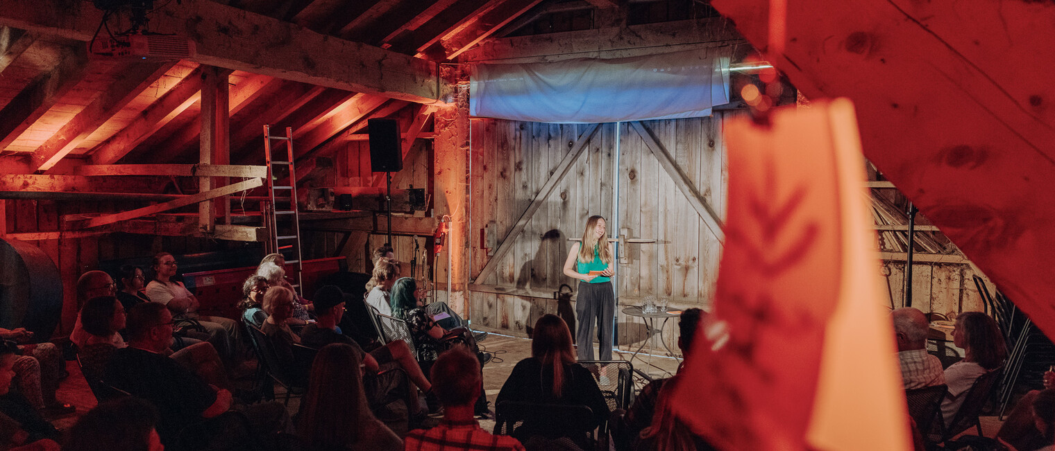 Literaturfest 2023 - Alpwerke | © Kleinwalsertal Tourismus | Fotograf: Philipp Herzhoff Literaturfest 2023 - Alpwerke | © Kleinwalsertal Tourismus | Fotograf: Philipp Herzhoff